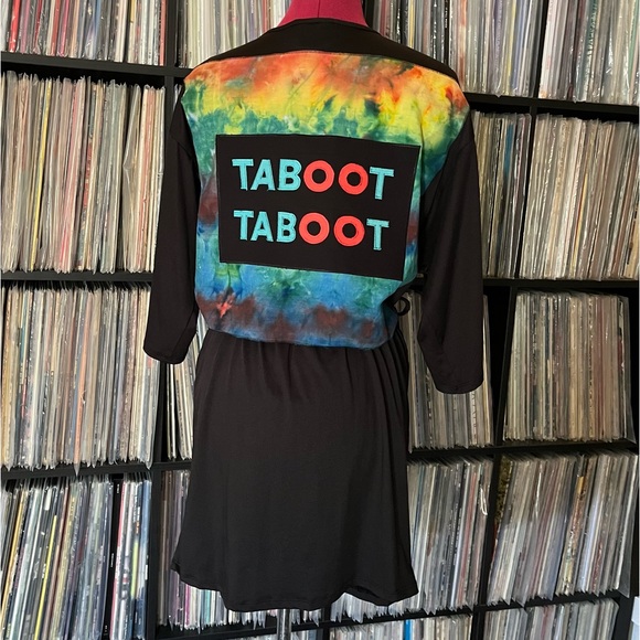 PHISH donut TABOOT llama ♻️🌈⭕️ ice dyed party robe wrap festival sphere - Picture 3 of 11